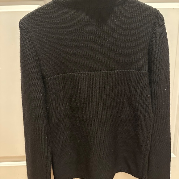 Theory Black Wool Sweater - Picture 2 of 5
